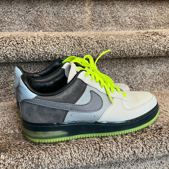 Nike Air Force Men's Supreme Max Air 95 Natural Grey Neon